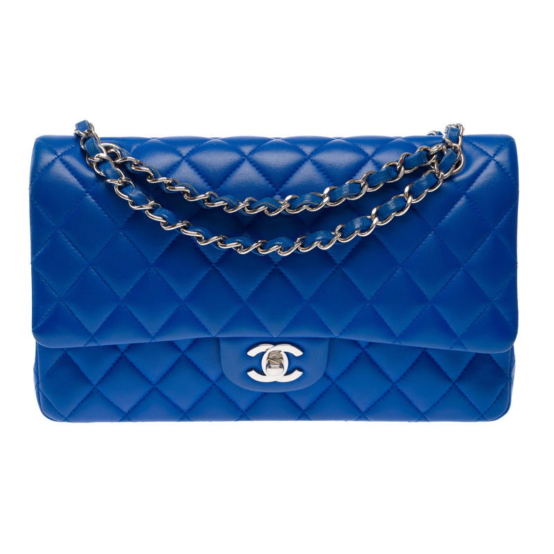 Sac Chanel Timeless-Classique En Cuir Bleu - 103333 Blue