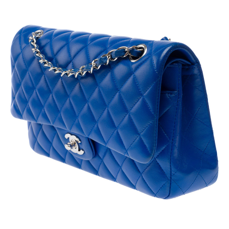 Sac Chanel Timeless-Classique En Cuir Bleu - 103333 Blue