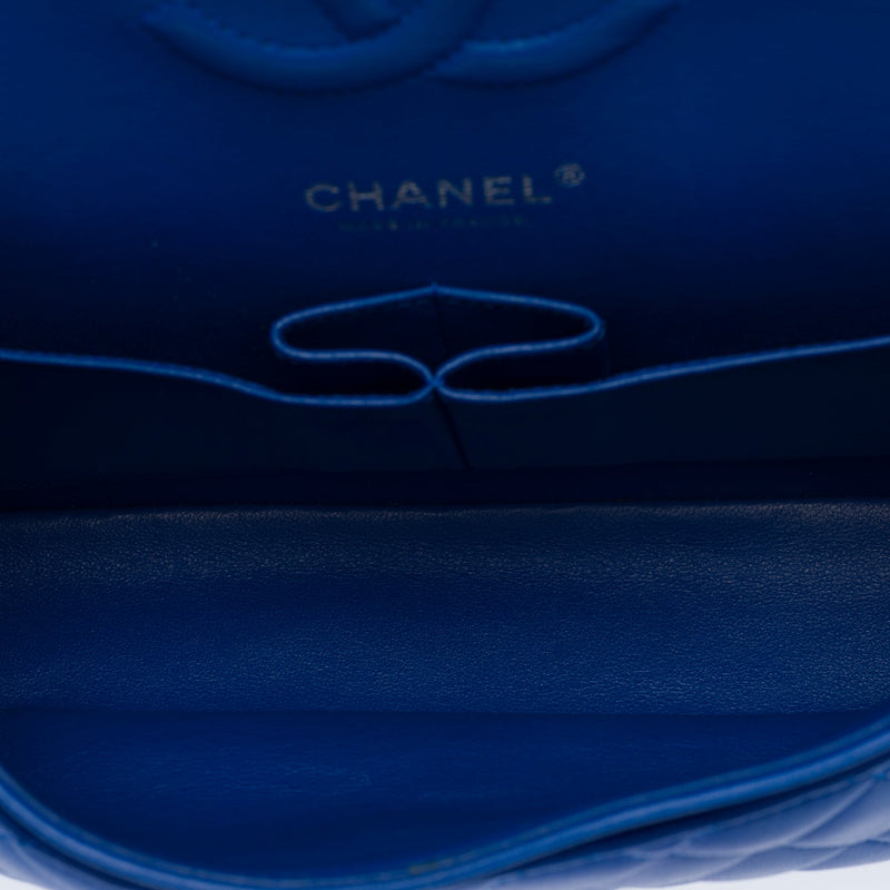 Sac Chanel Timeless-Classique En Cuir Bleu - 103333 Blue