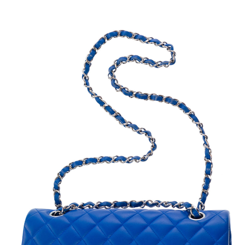 Sac Chanel Timeless-Classique En Cuir Bleu - 103333 Blue