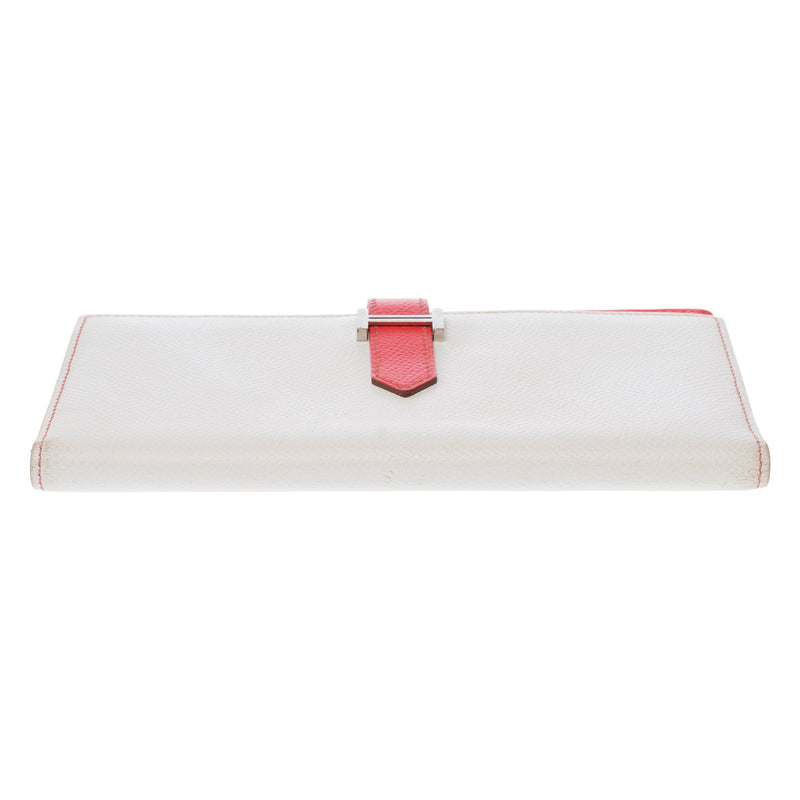 Accessoire Hermes Bearn En Cuir Blanc - 103545 White