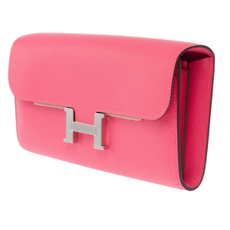Sac Hermes Constance En Cuir Rose - 103527 Pink