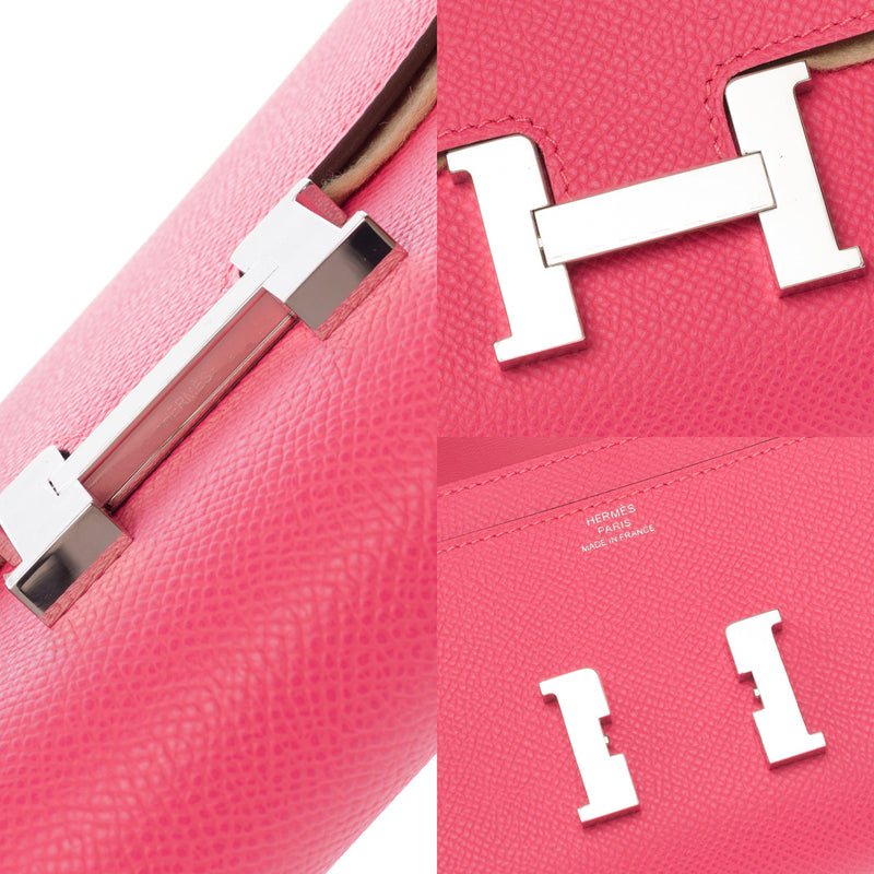 Sac Hermes Constance En Cuir Rose - 103527 Pink