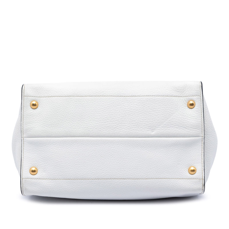 Vitello Daino Open Convertible Tote - Image 3