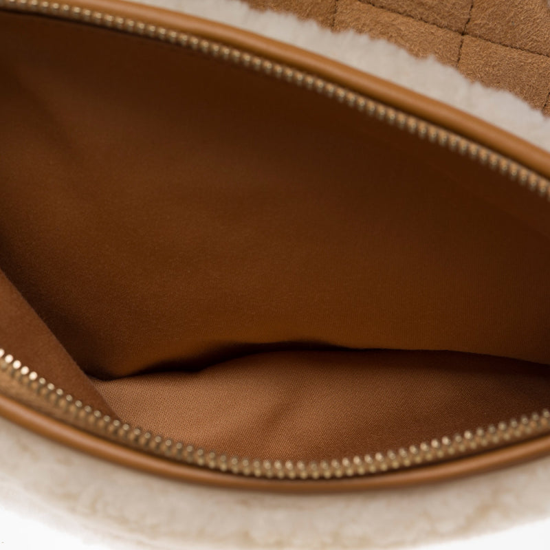 Sac Chanel En Suède Beige - 103532
