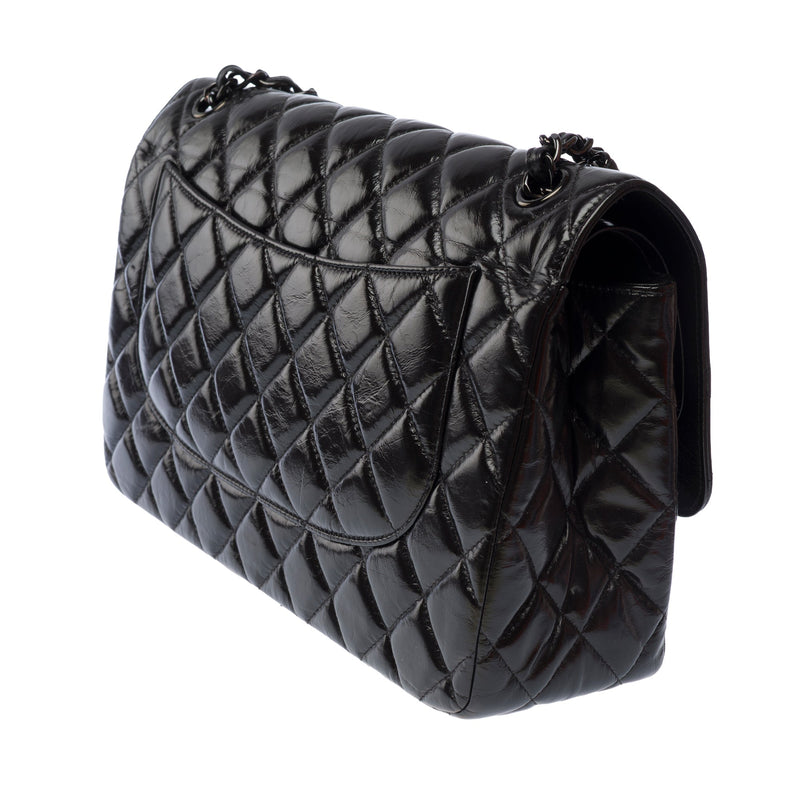 Sac Chanel Timeless-Classique En Cuir Noir - 103536 Black
