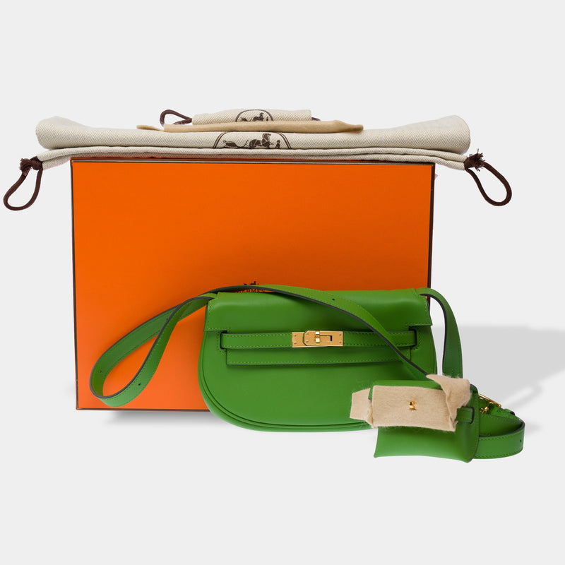 Sac Hermes En Cuir Vert - 103623 Green