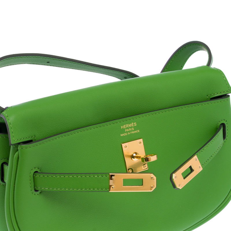 Sac Hermes En Cuir Vert - 103623 Green