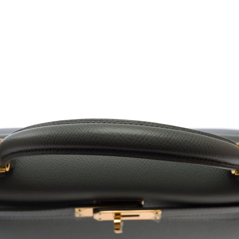 Sac Hermes Kelly 28 En Cuir Vert - 103701 Green
