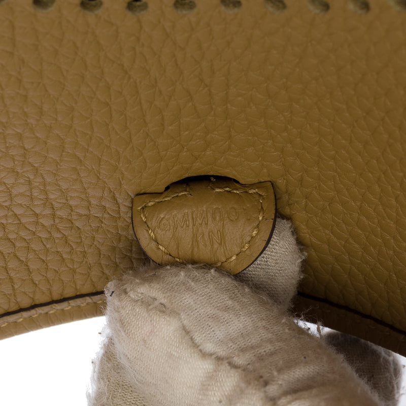 Sac Hermes Mini Evelyne En Cuir Beige - 103710