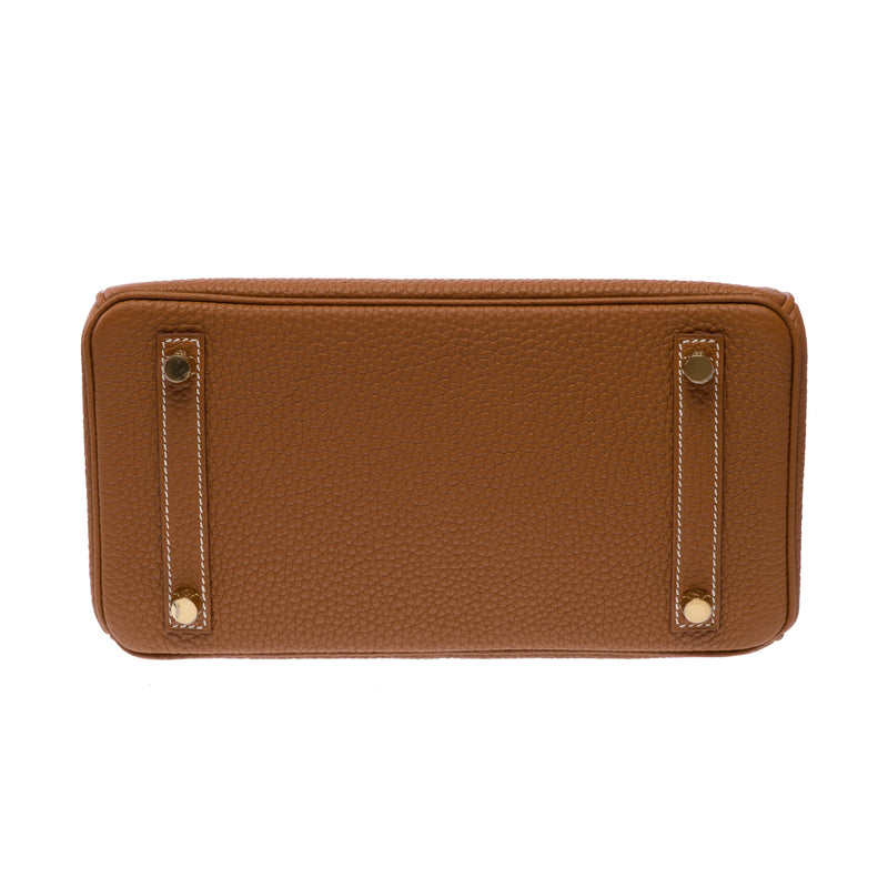 Sac Hermes Birkin 25 En Cuir Doré - 103704 Gold