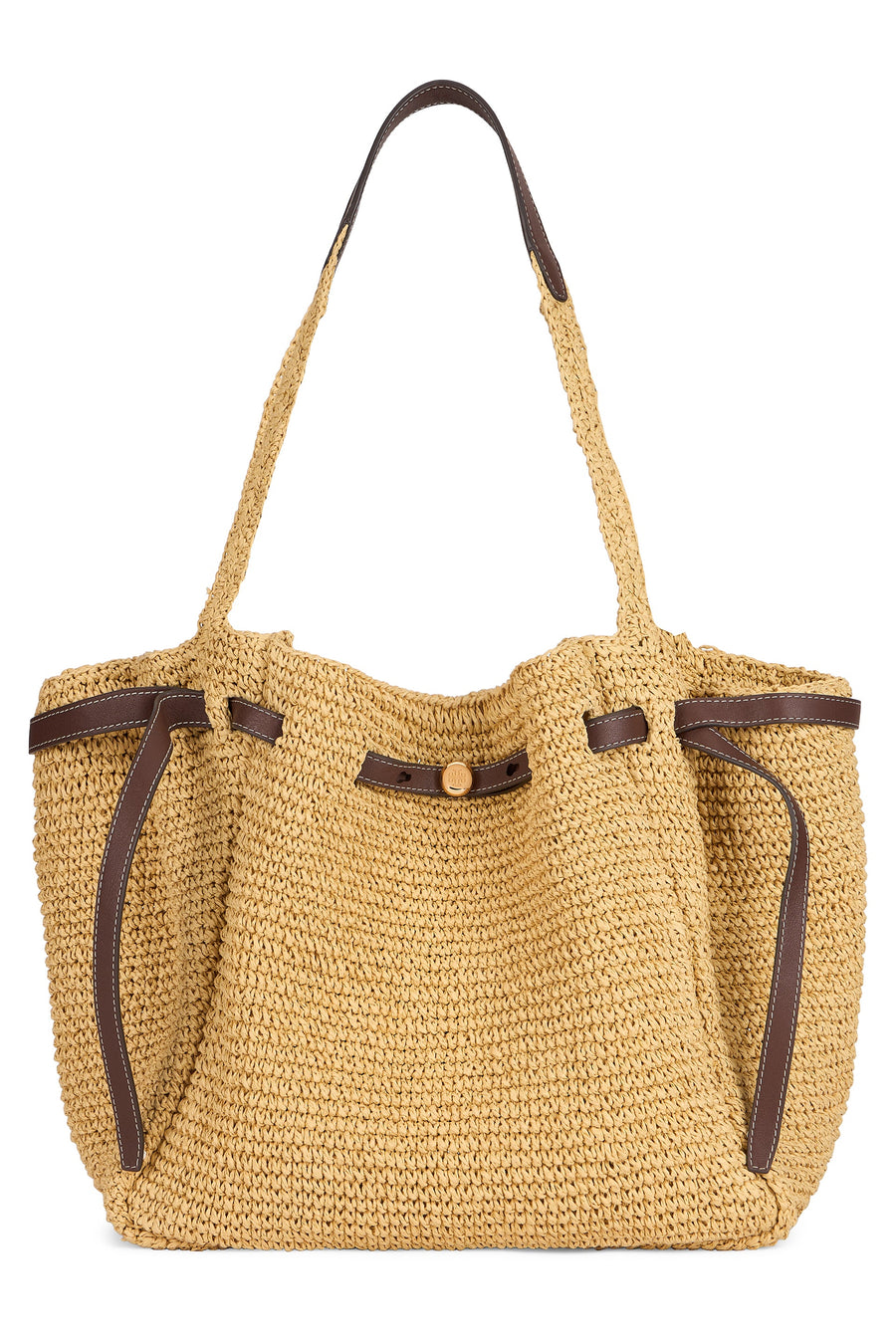 Tory Burch Tote Bag — Beige Raffia