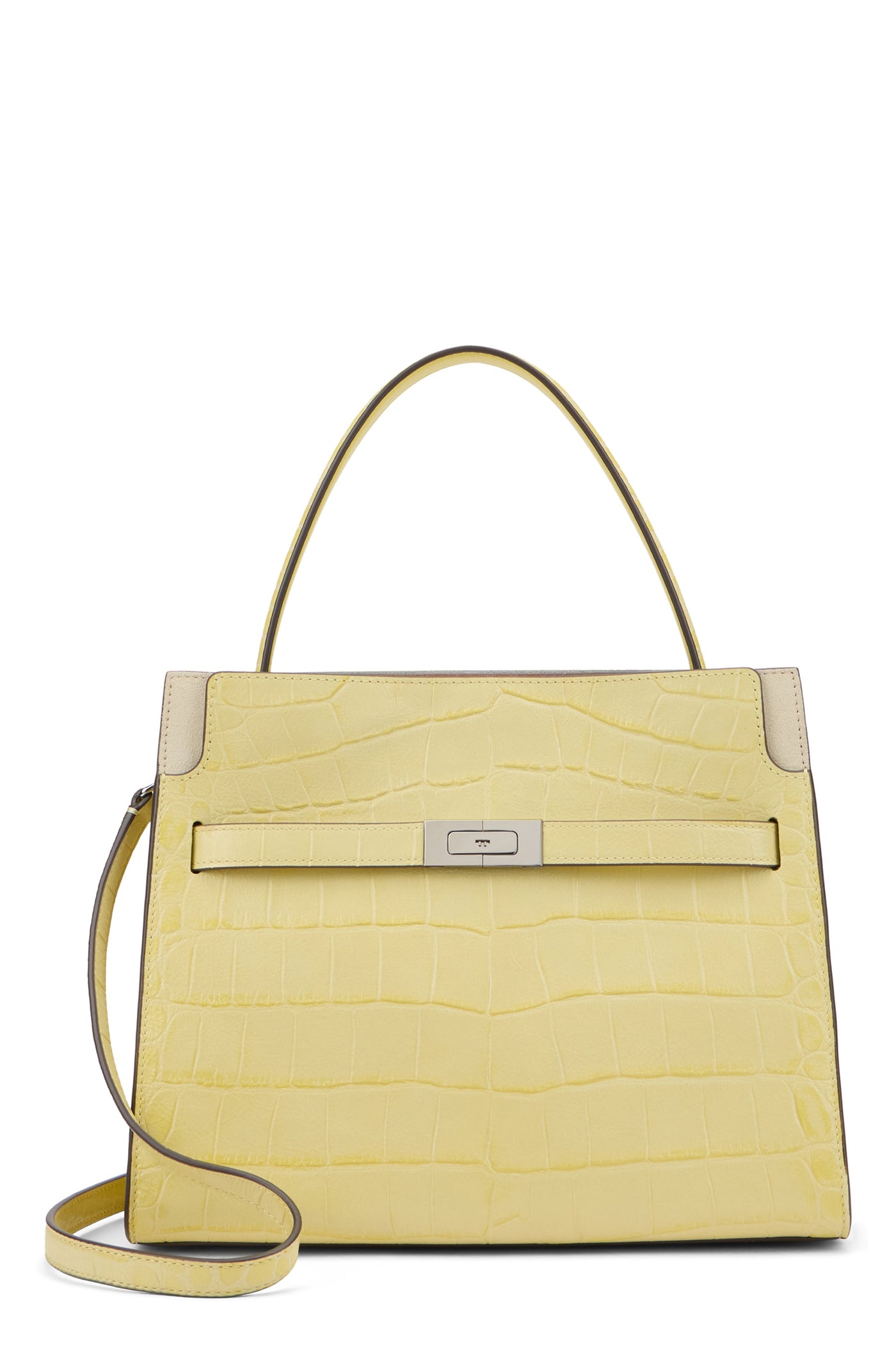Tory Burch Top Handle Bag — Yellow Leather