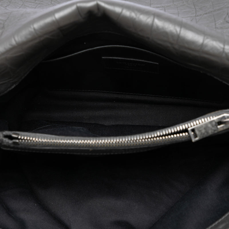 Medium Croc Embossed Calfskin Monogram West Hollywood Crossbody - Image 4