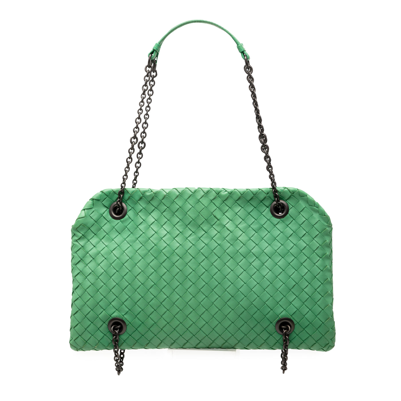 Nappa Intrecciato Duo Shoulder Bag - Image 1