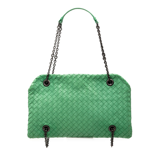 Nappa Intrecciato Duo Shoulder Bag - Image 1