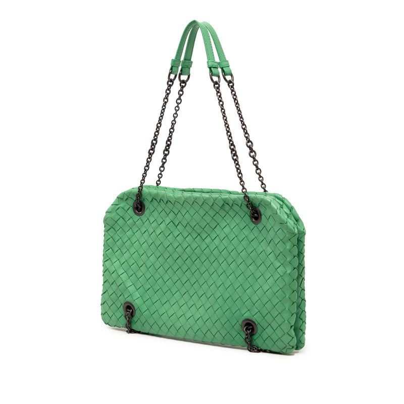 Nappa Intrecciato Duo Shoulder Bag - Image 2