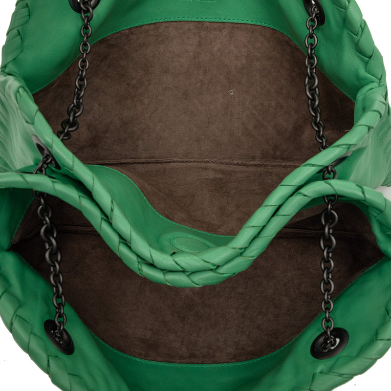 Nappa Intrecciato Duo Shoulder Bag - Image 4