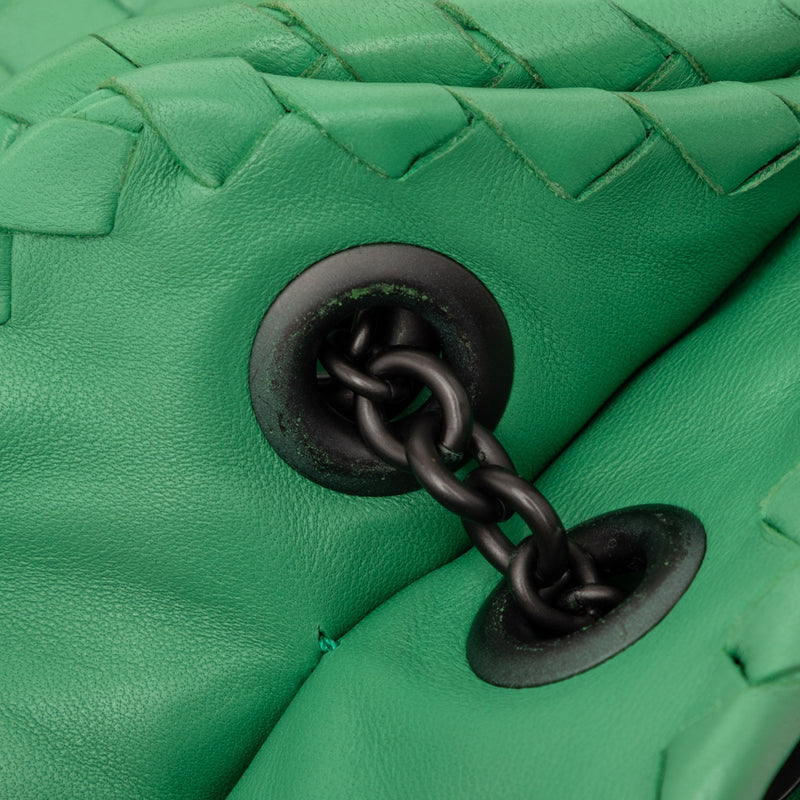 Nappa Intrecciato Duo Shoulder Bag - Image 8