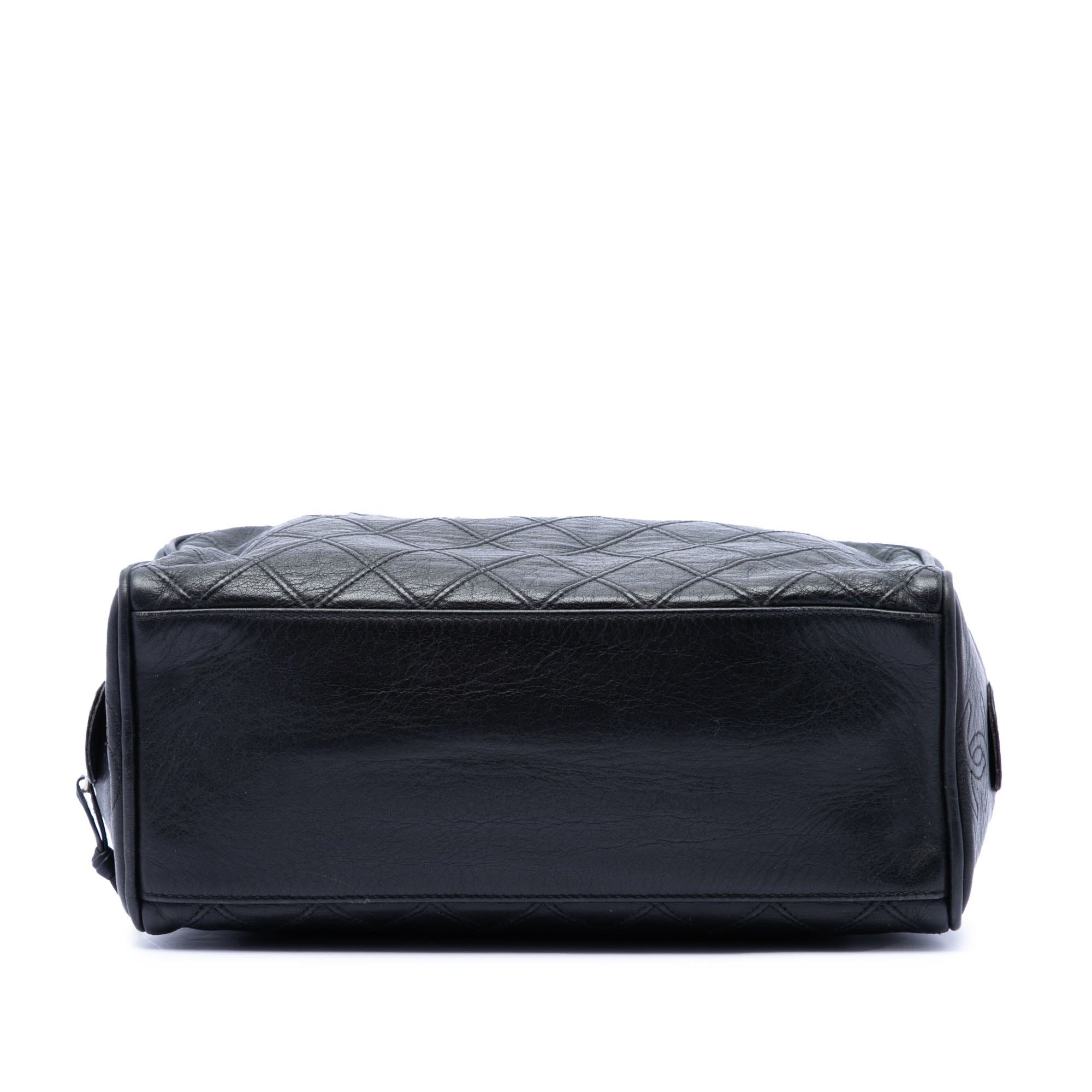 Quilted Lambskin Cosmetic Pouch - Image 3