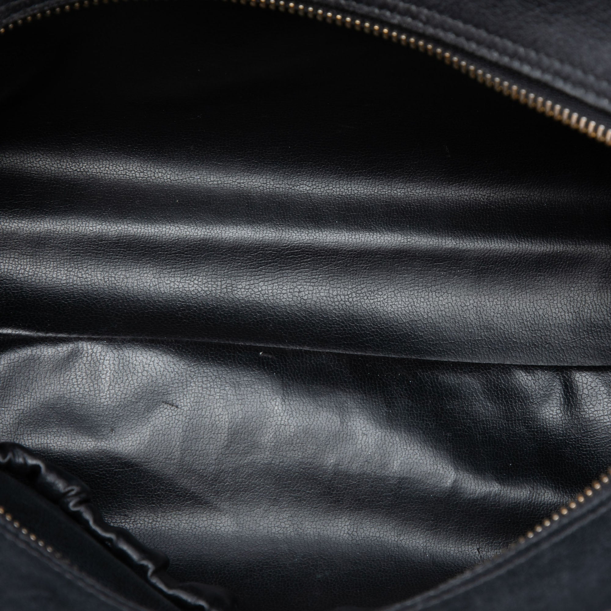 Quilted Lambskin Cosmetic Pouch - Image 4