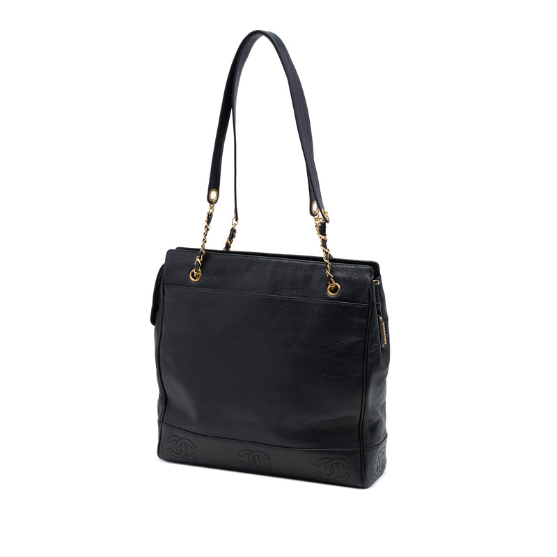 Triple CC Caviar Tote - Image 2