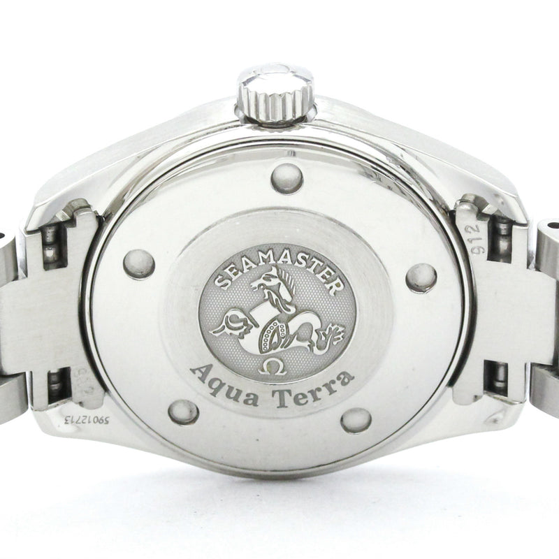 Omega Seamaster Aqua Terra 150m Quartz Stainless Steel With Diamond Markers And Mother Of Pearl Watches