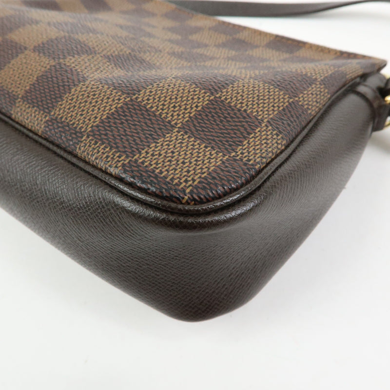 Louis Vuitton Trousse Make Up Damier Brown Canvas Bag