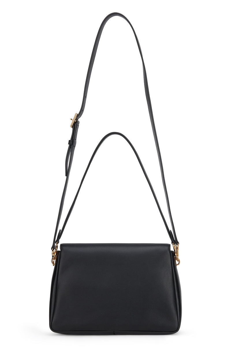 Tory Burch Shoulder Bag — Black Calfskin