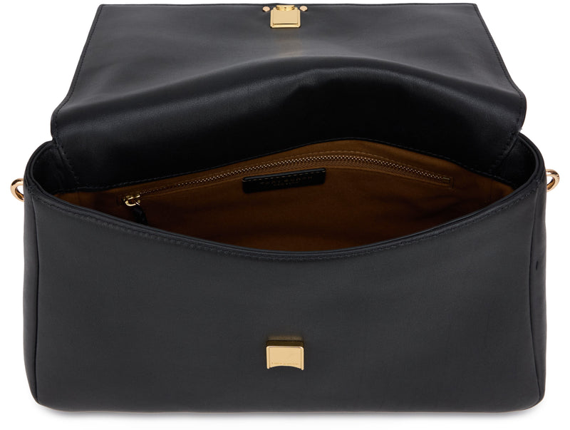 Tory Burch Shoulder Bag — Black Calfskin