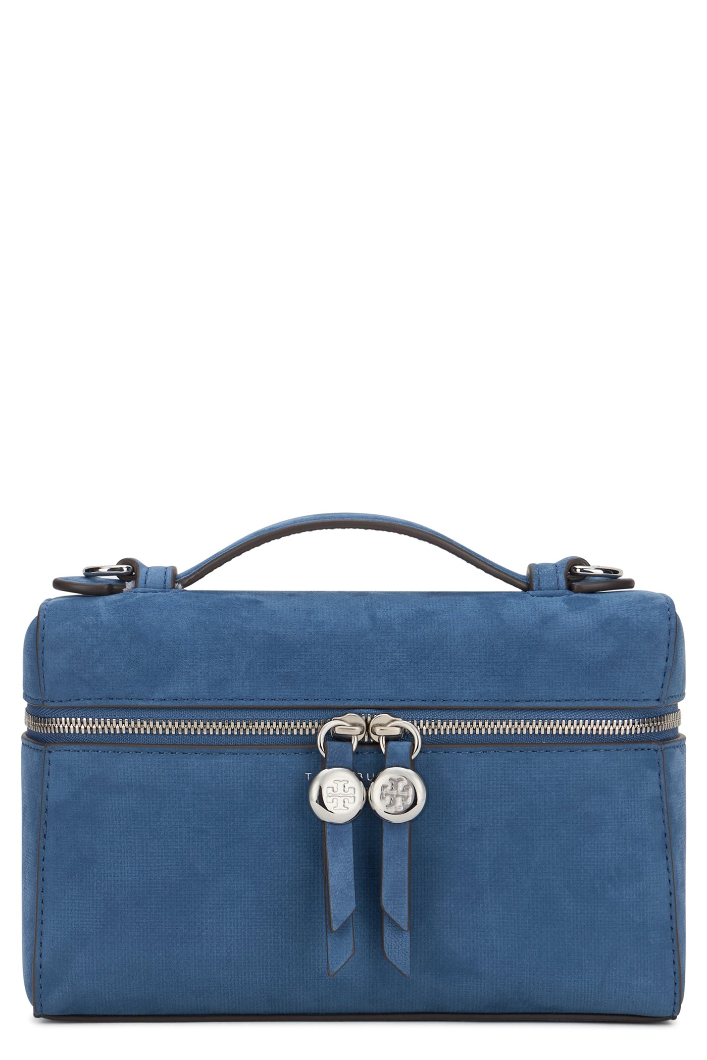 Tory Burch Top Handle Bag — Blue Cow Hide