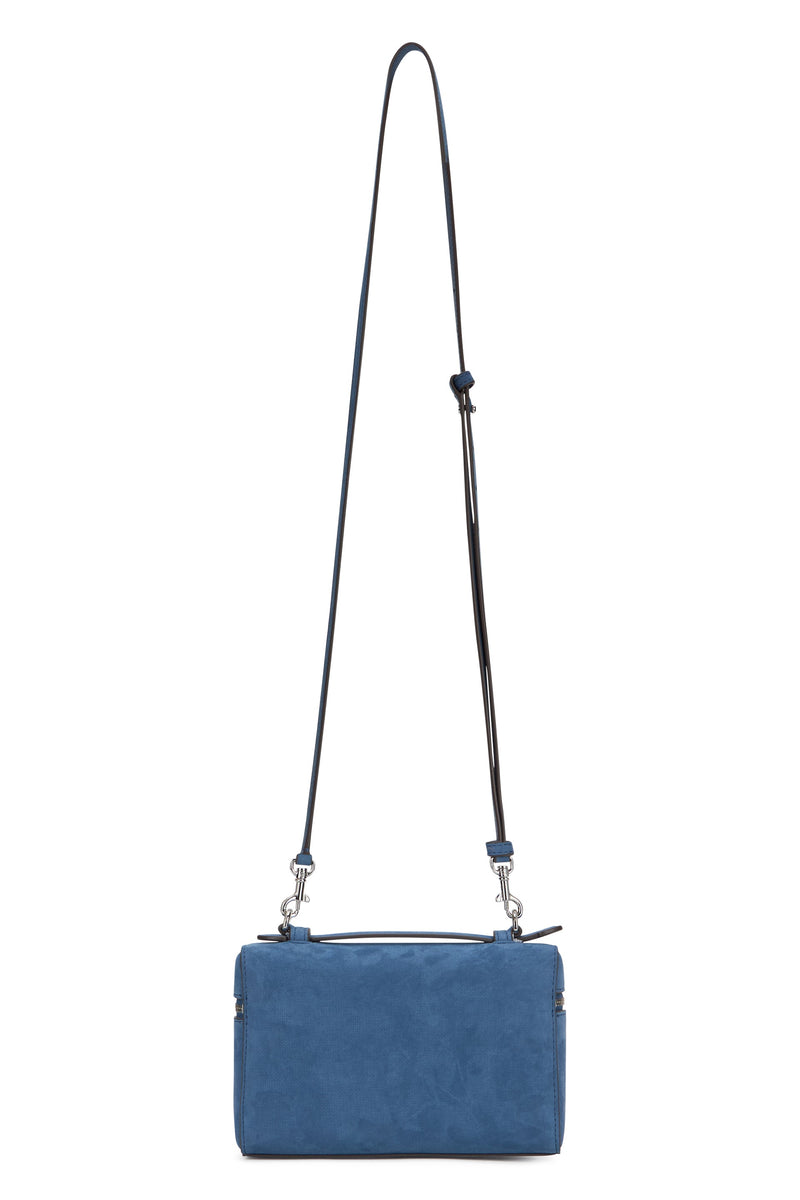 Tory Burch Top Handle Bag — Blue Cow Hide