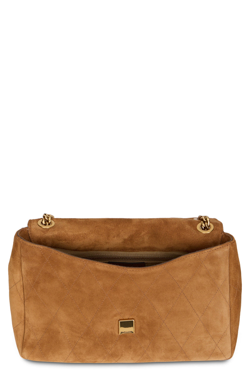 Tory Burch Shoulder Bag — Brown Calfskin