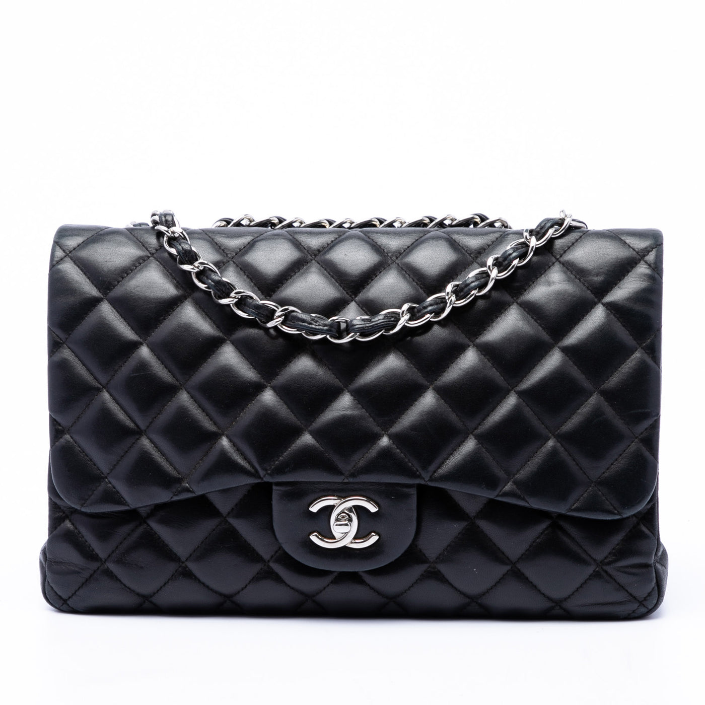 Jumbo Classic Lambskin Single Flap - Image 1