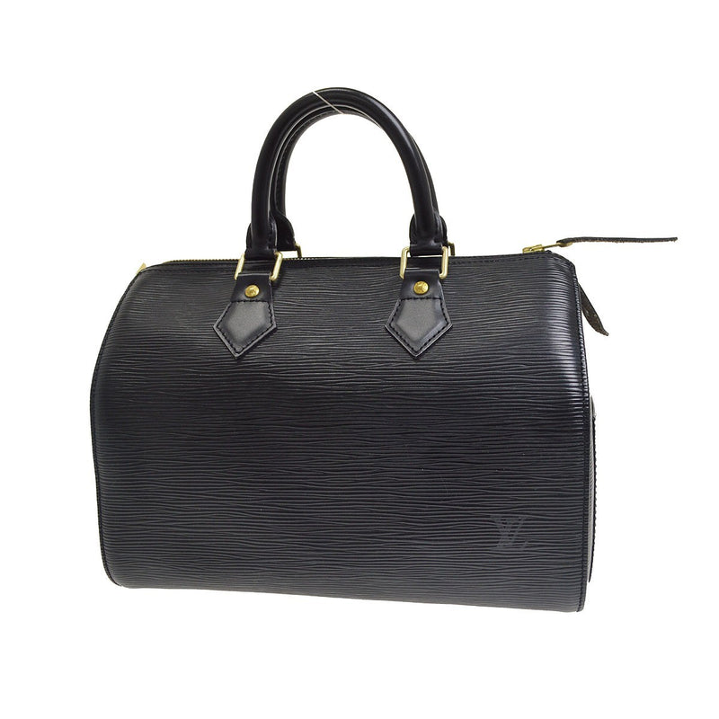 Louis Vuitton Speedy Epi Leather Black Bag