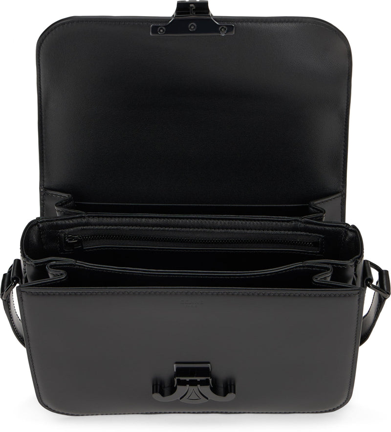 Celine Shoulder Bag — Black Calfskin