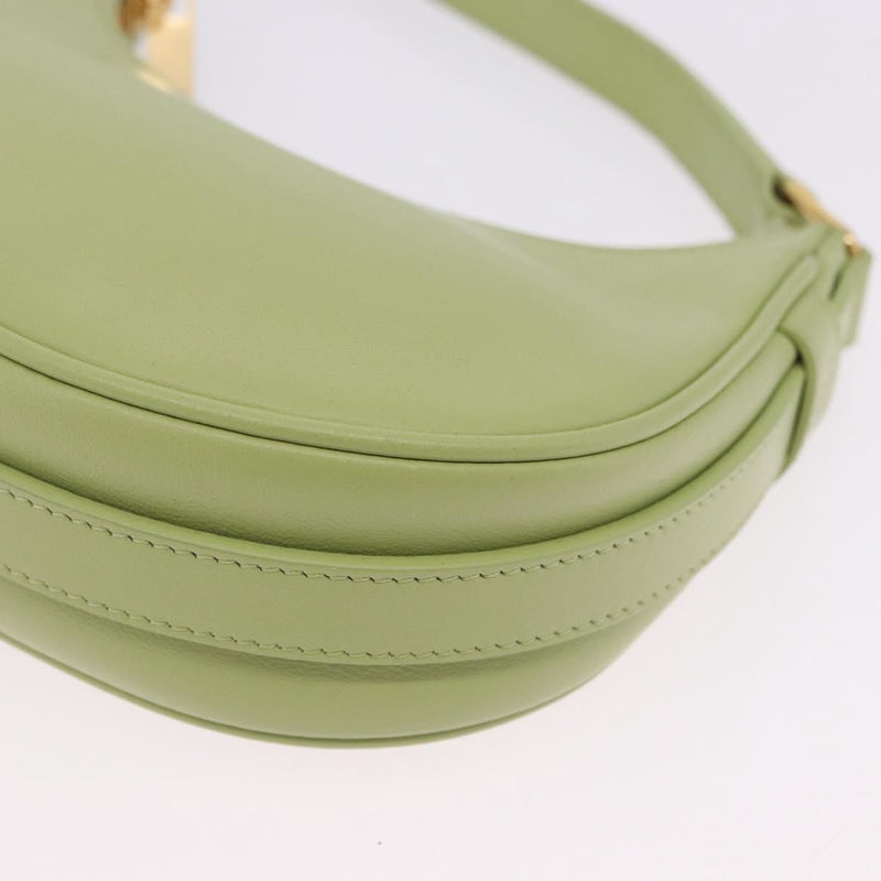 Celine Ava Leather Green Bag