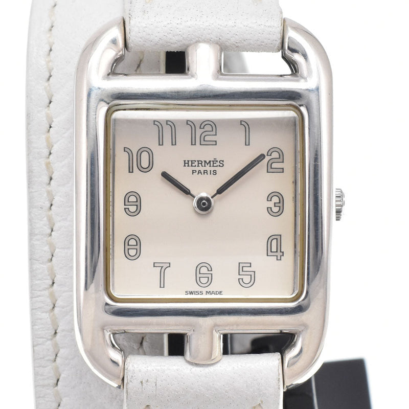 Hermes Cape Cod Quartz Stainless Steel And Leather Watches
