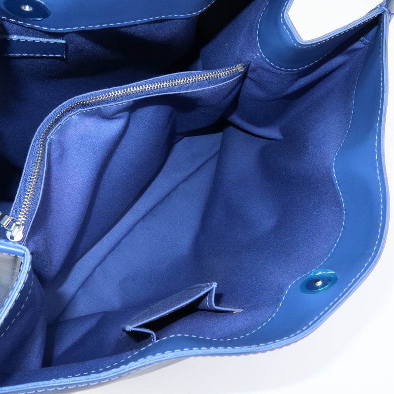 Louis Vuitton Mandara Epi Leather Blue Bag