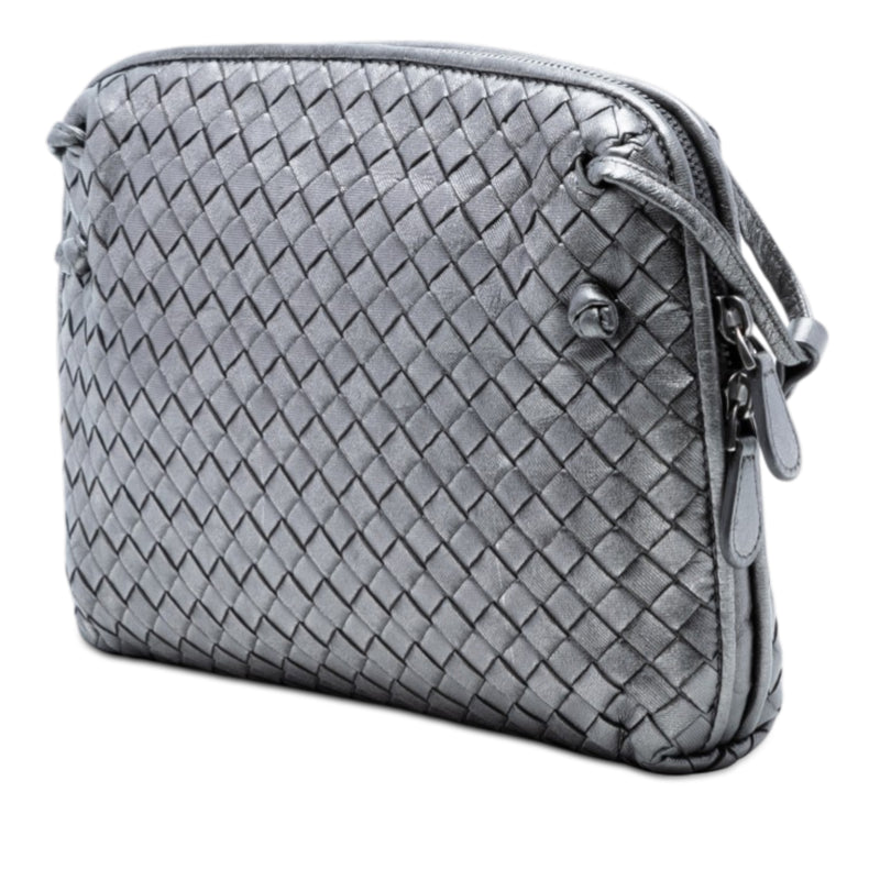 Metallic Nappa Intrecciato Nodini Crossbody - Image 2