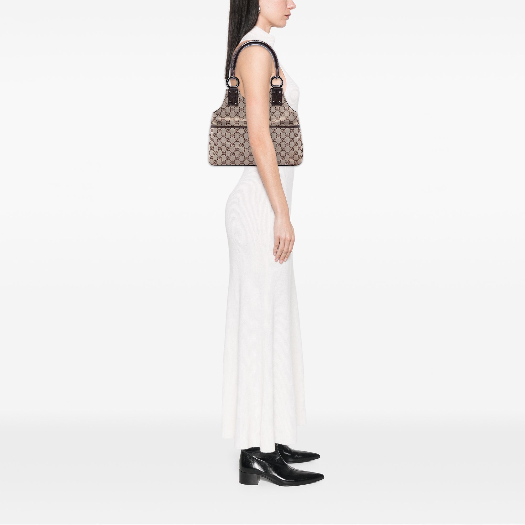 GG Canvas Shoulder Bag - Image 5