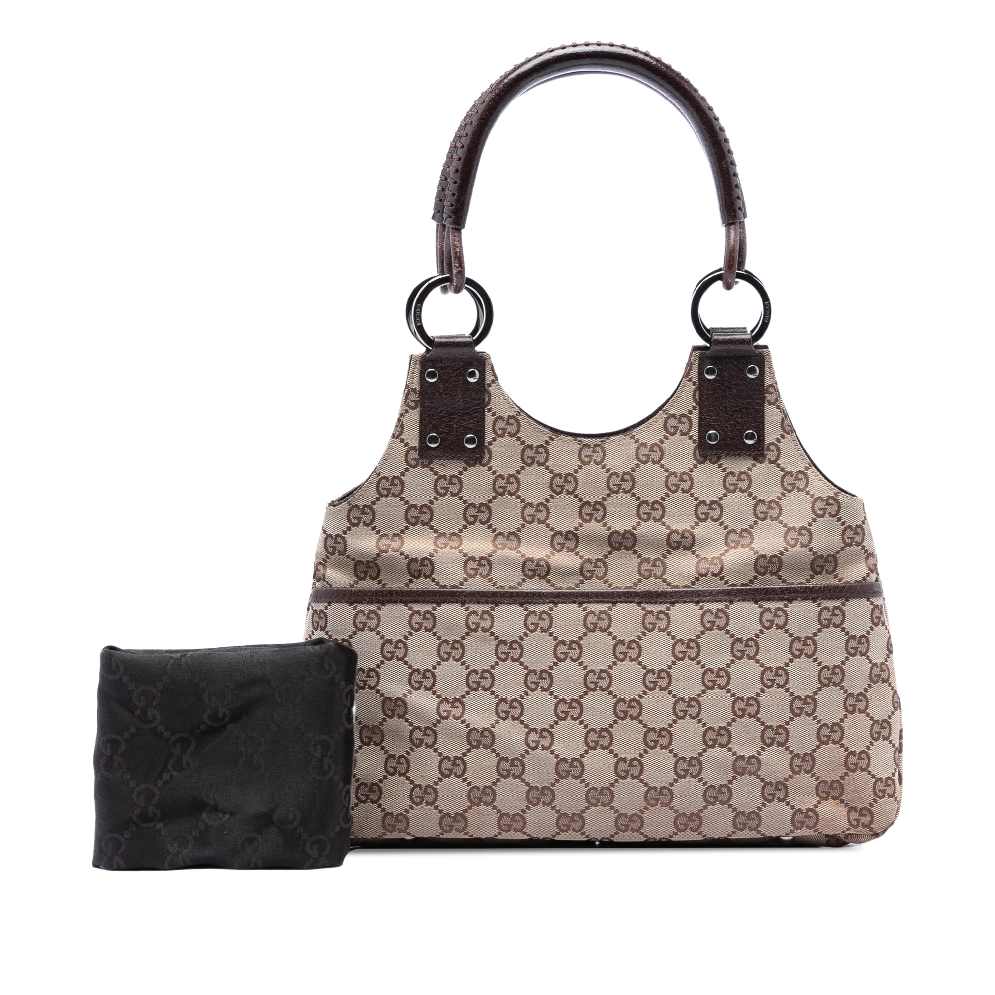 GG Canvas Shoulder Bag - Image 6