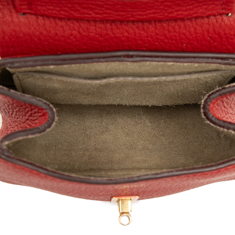 Nano Grained Lambskin Drew Crossbody - Image 4