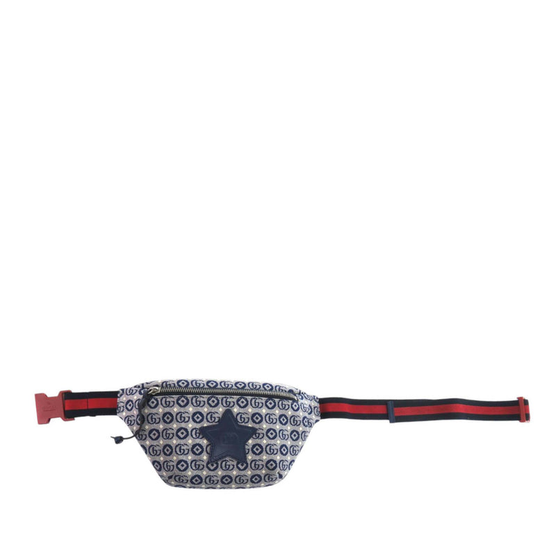 Kids GG Canvas Star Web Belt Bag - Image 11