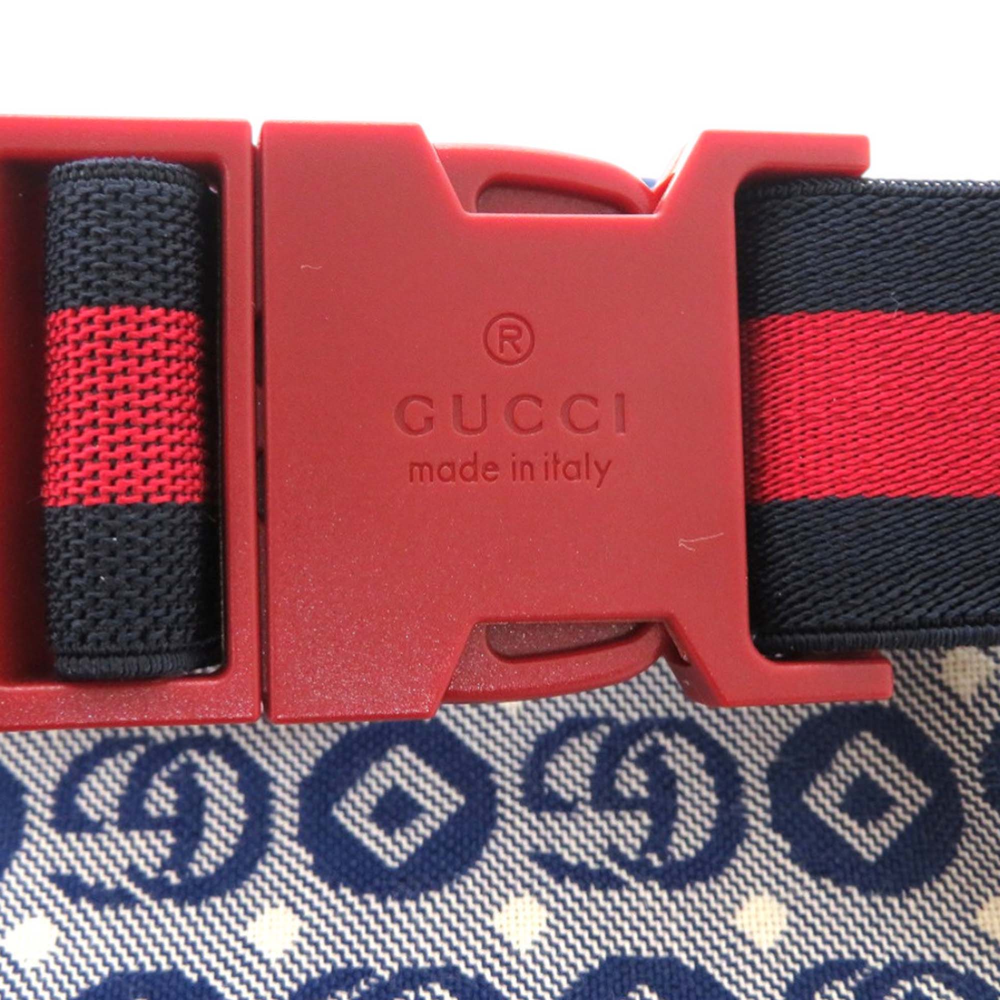 Kids GG Canvas Star Web Belt Bag - Image 12