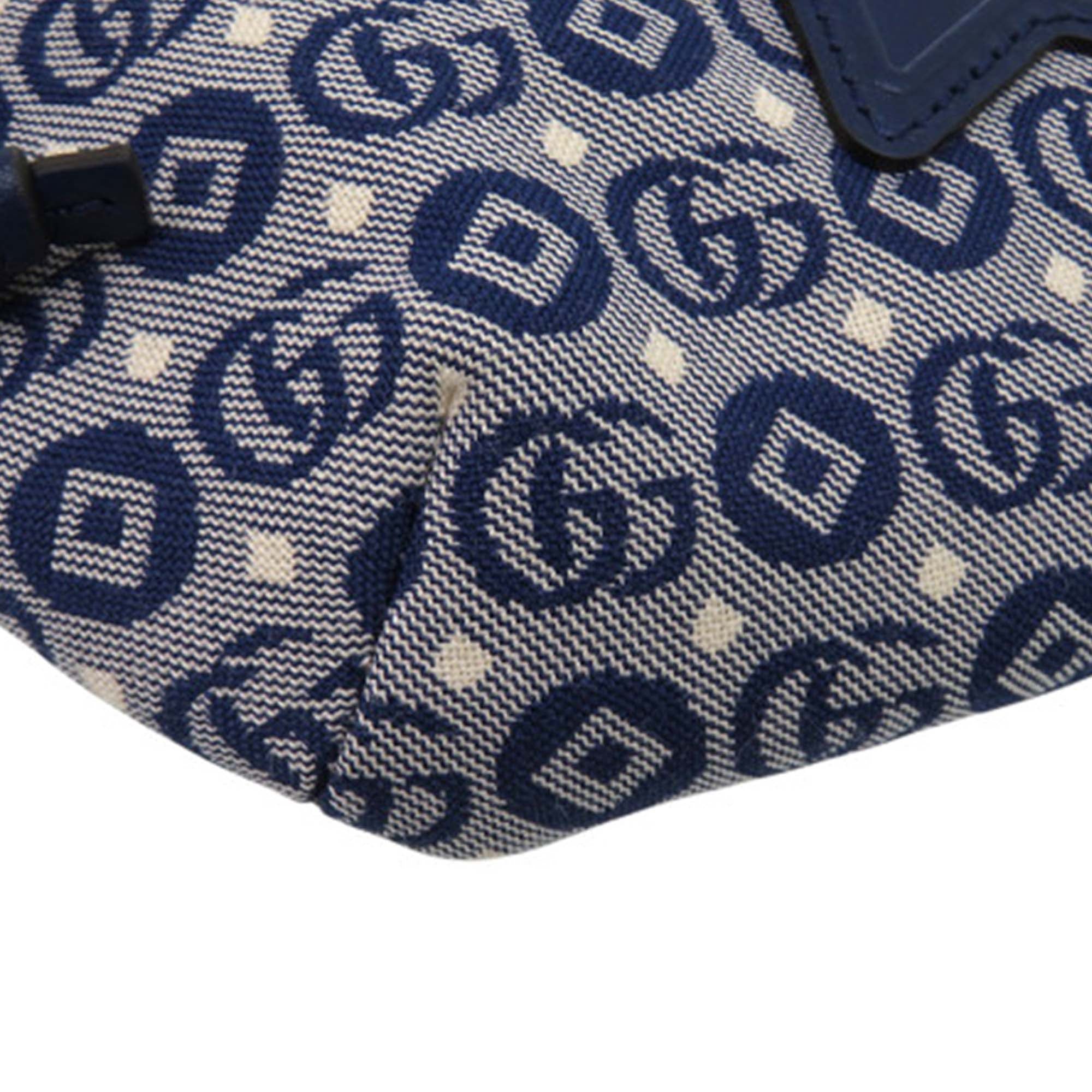 Kids GG Canvas Star Web Belt Bag - Image 9