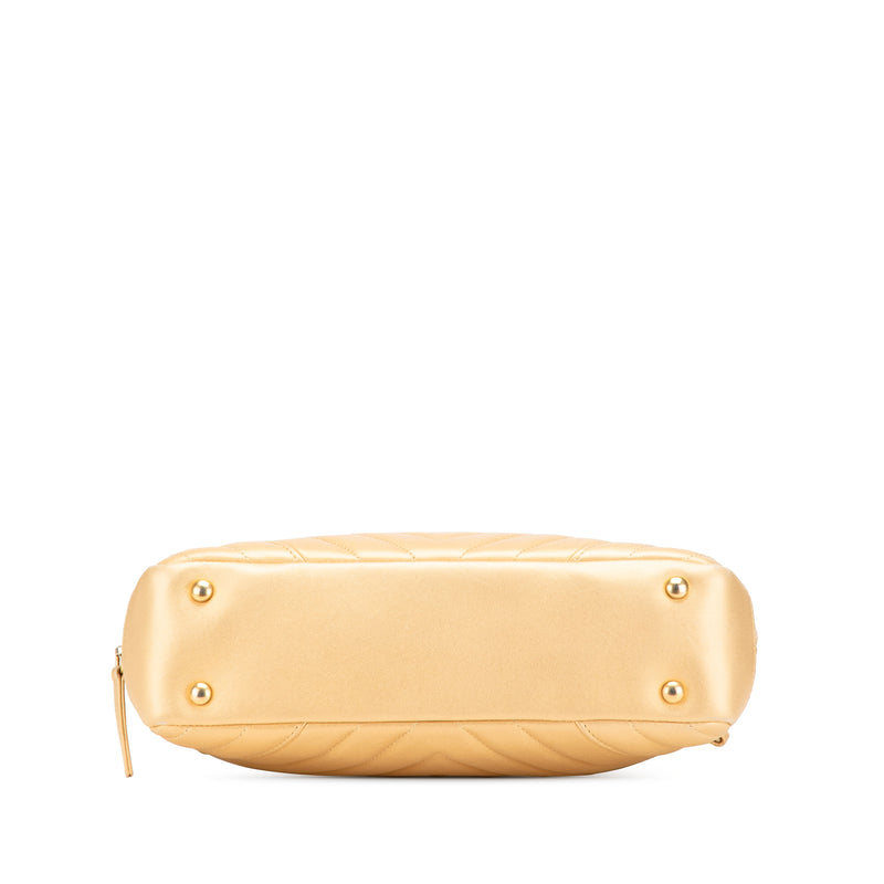 CC Chevron Lambskin Camera Shoulder Bag - Image 3