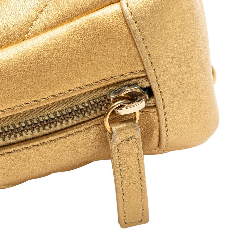 CC Chevron Lambskin Camera Shoulder Bag - Image 8