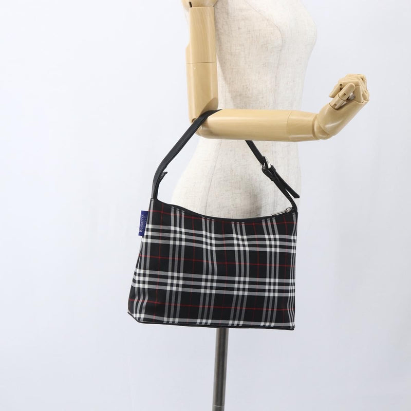 Burberry Nova Check Nylon Black Bag
