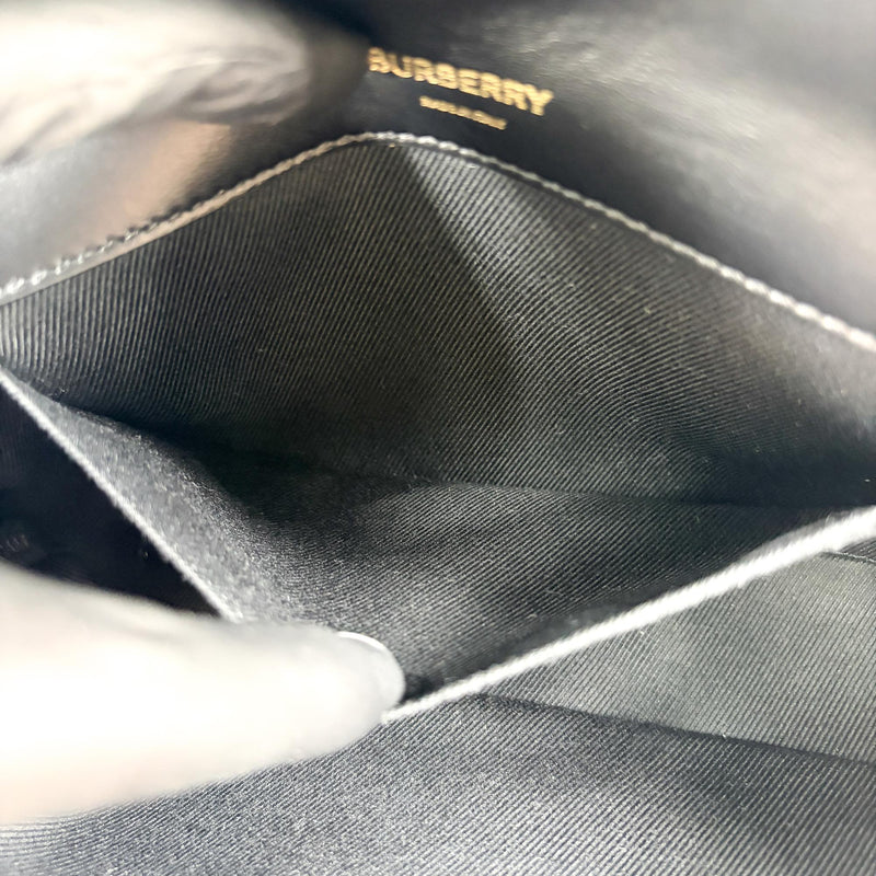 Burberry Lola Bum Quilted Lambskin Black Leather Bag